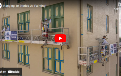 Video Blog – Systematically Painting a Highrise with a Swing Stage.
