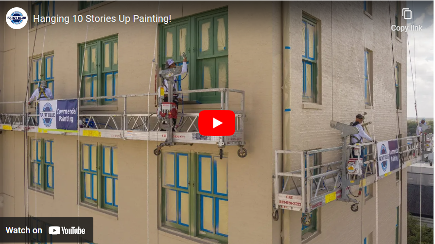 Video Blog – Systematically Painting a Highrise with a Swing Stage.