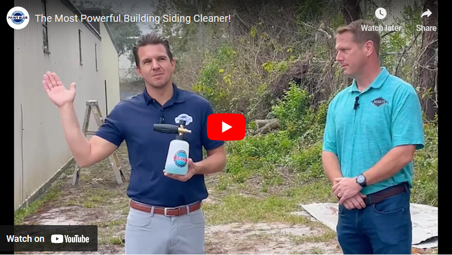 Video Blog: The Most Powerful Building Siding Cleaner!