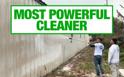 Video Blog: The Most Powerful Building Siding Cleaner!