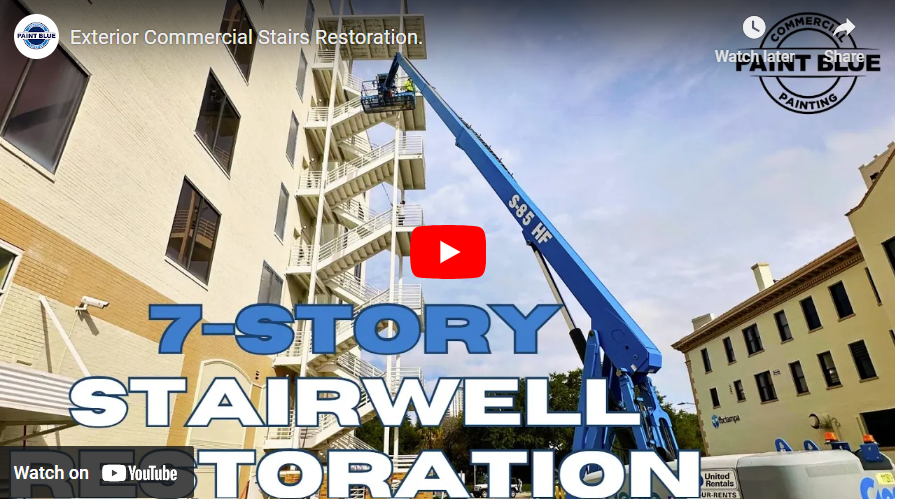 Video Blog: Exterior Commercial Stairs Restoration